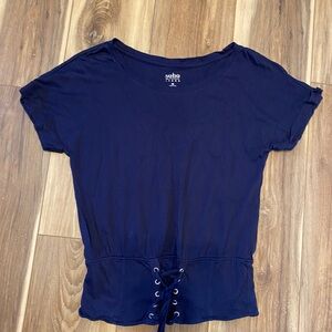 Soho New York & Company navy top